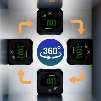 Digital Magnetic Inclinometer Angle Gauge Level Box