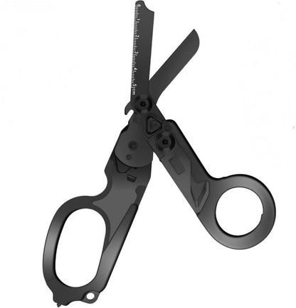 Tactical Folding Scissors Multitool Outdoor Survival Kit