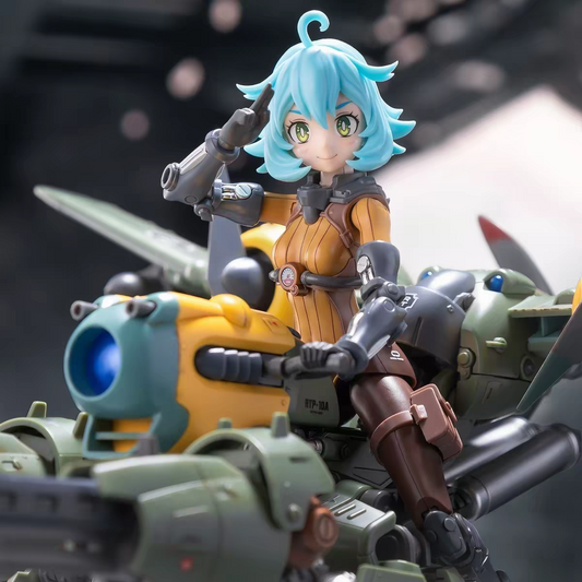 Hemoxian Iron Rose Lande Articulated Anime Model Kit Figure