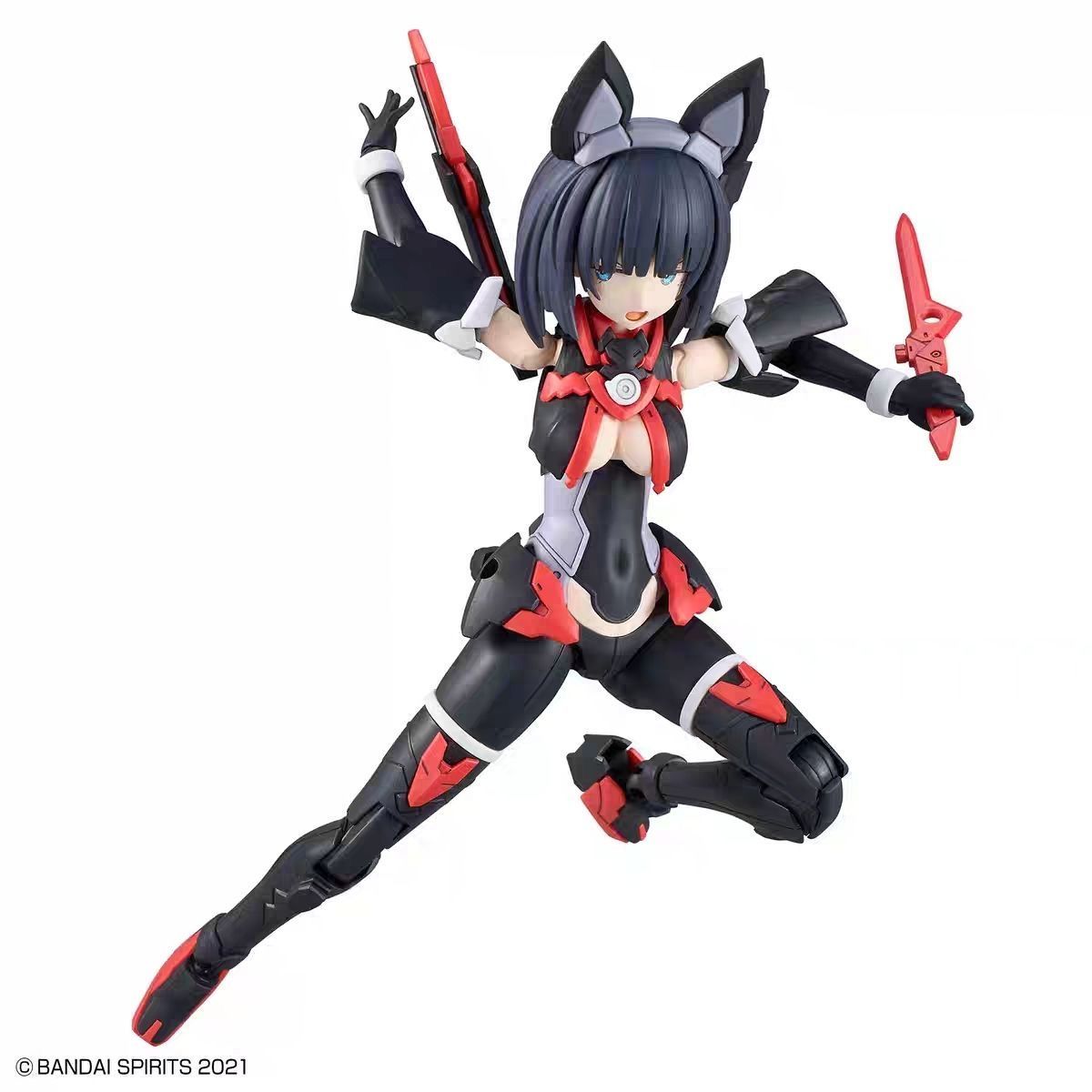 Bandai 30MS SIS-K00 Micolulu Cat Girl Model Kit Color B