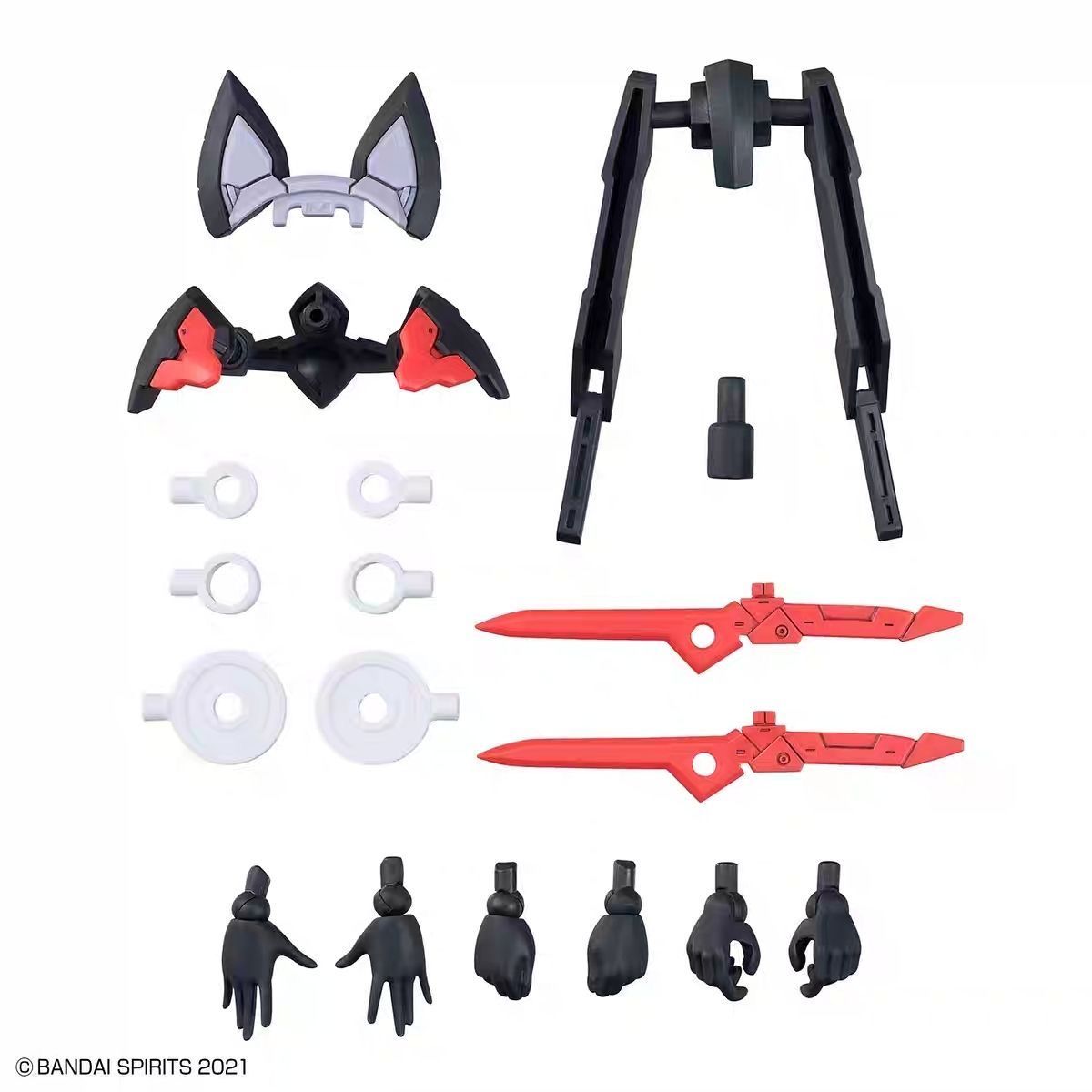 Bandai 30MS SIS-K00 Micolulu Cat Girl Model Kit Color B