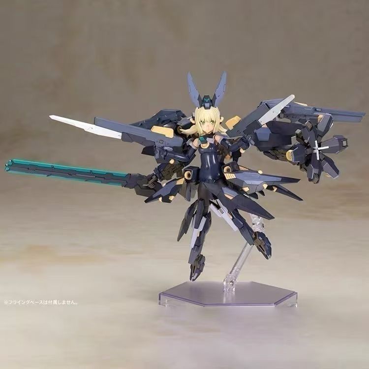 Kotobukiya Frame Arms Girl Zelfikar Black Ver Plastic Model Kit