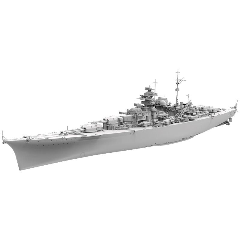 Flyhawk FH1132S 1/700 Bismarck Battleship Deluxe Full Hull Model Kit