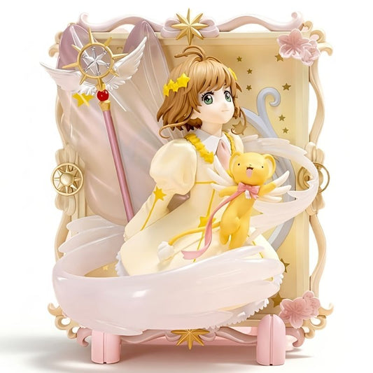 POP MART GONG Cardcaptor Sakura Clear Card Sakura Kero Diorama Figure