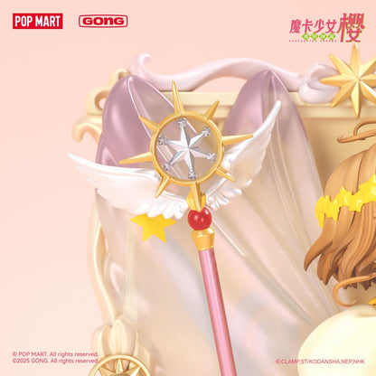 POP MART GONG Cardcaptor Sakura Clear Card Sakura Kero Diorama Figure
