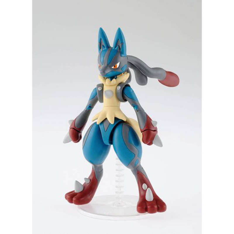 Bandai Pokemon Plamo Collection Lucario No.35 Evolution Series Articulated Model Kit