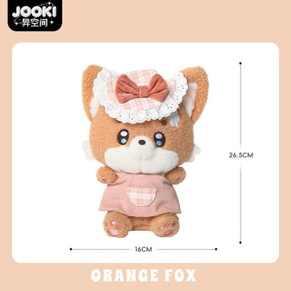 JOOKI Magic Manor Orange Fox Plush Stuffed Doll Kawaii Collectible Gift 26.5cm