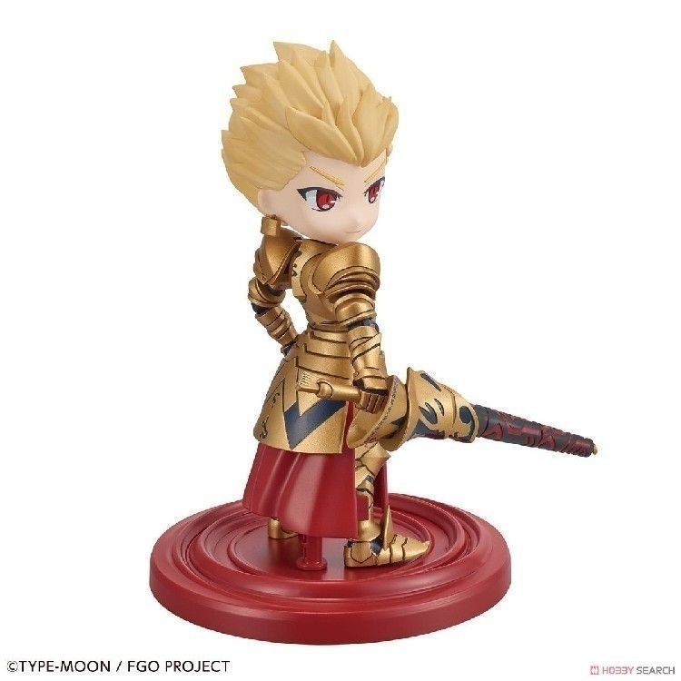Bandai Petitrits Fate Grand Order Archer Gilgamesh Chibi Plastic Model Kit FGO