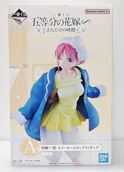 Bandai Ichiban Kuji Quintessential Quintuplets Time for Two Nakano Ichika Snow Roomwear Prize A Figure