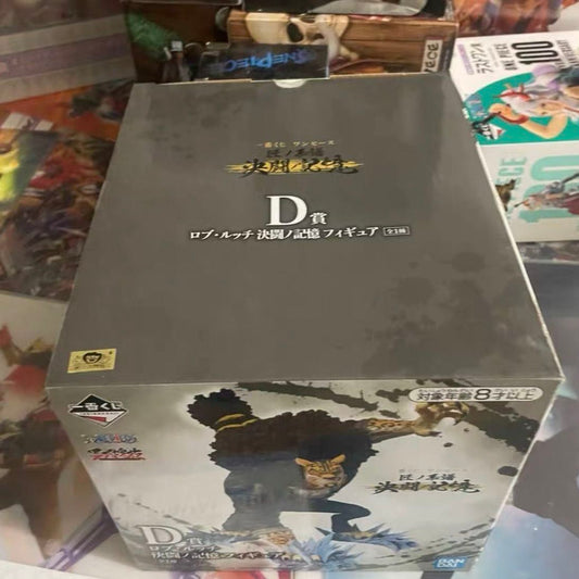Bandai Ichiban Kuji One Piece Sumishikikaigi Duel Memories Prize D Rob Lucci Figure 10cm