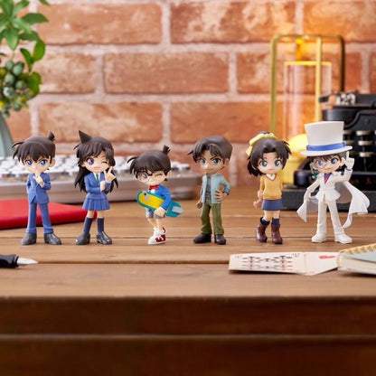 Detective Conan Chibi Figure Blind Box Series Kaitou Kid Conan Ran Heiji Kazuha 6-Character Set
