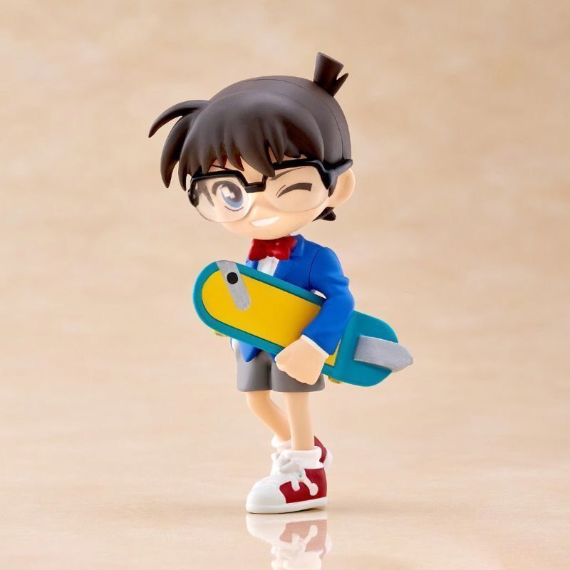 Detective Conan Chibi Figure Blind Box Series Kaitou Kid Conan Ran Heiji Kazuha 6-Character Set