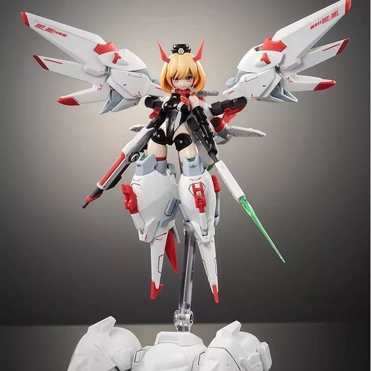 Firebird Homodel Full-Time Mecha Girl Kelly Janet Articulated Model Kit