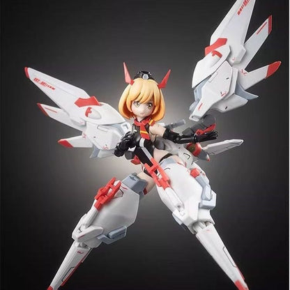 Firebird Homodel Full-Time Mecha Girl Kelly Janet Articulated Model Kit