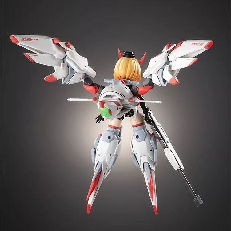 Firebird Homodel Full-Time Mecha Girl Kelly Janet Articulated Model Kit