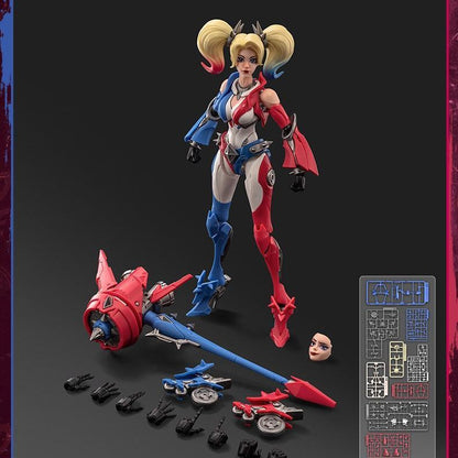 Blokees Galaxy Level Up DC Harley Quinn Mecha Armor Articulated Model Kit