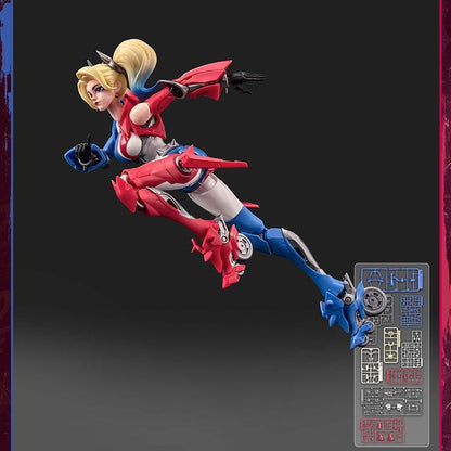 Blokees Galaxy Level Up DC Harley Quinn Mecha Armor Articulated Model Kit