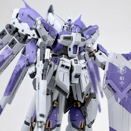 Aurora Studio RG 1/144 Hi-ν Gundam Lavender Purple Custom Painted Gunpla Kit