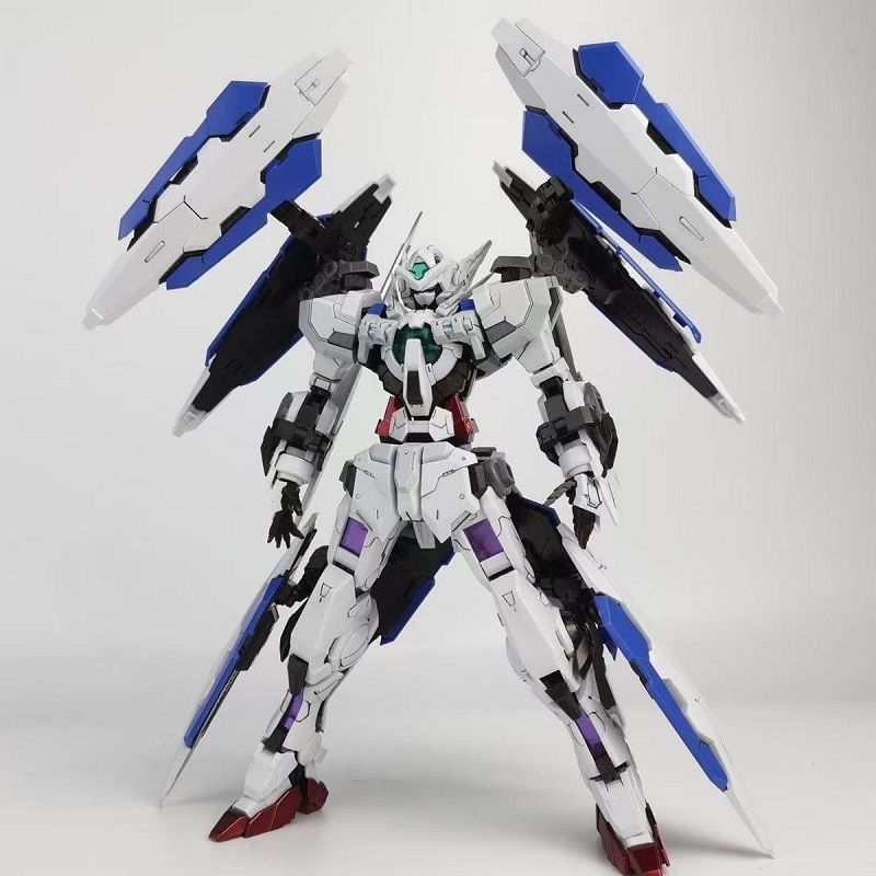 Daban 8816A MG 1/100 Justice Gundam MB Style White Blue Eight Shields Dual Anti-Ship Sword Kit