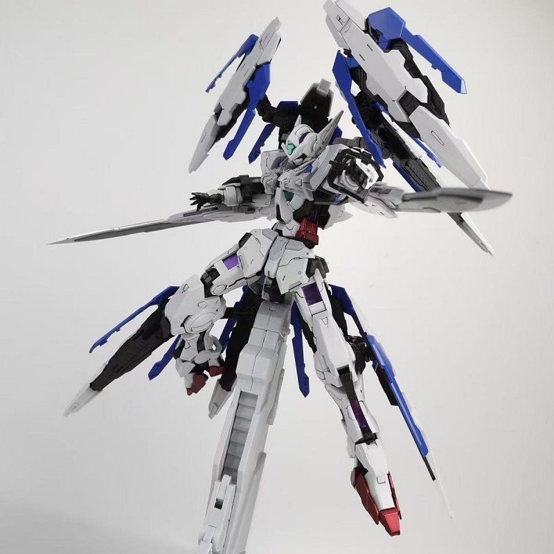 Daban 8816A MG 1/100 Justice Gundam MB Style White Blue Eight Shields Dual Anti-Ship Sword Kit