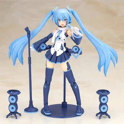 Kotobukiya FAG FG105 Frame Arms Girl Snow Miku Hatsune Alternate Color Ver Articulated Model Kit