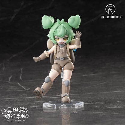 PR-Production Isekai Ryoko no Techo 03 Hailey Smith Novice Blacksmith Articulated Model Kit
