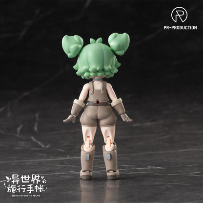 PR-Production Isekai Ryoko no Techo 03 Hailey Smith Novice Blacksmith Articulated Model Kit