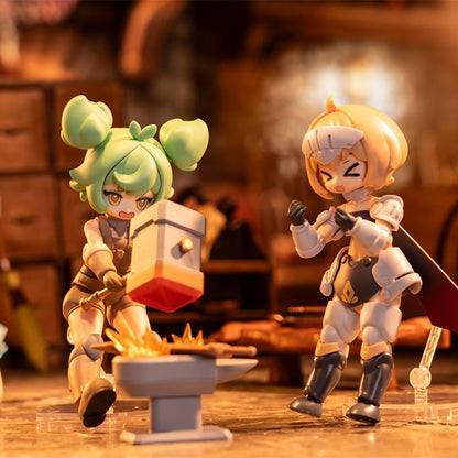 PR-Production Isekai Ryoko no Techo 03 Hailey Smith Novice Blacksmith Articulated Model Kit