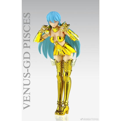 GREATTOYS Saint Cloth Myth EX Pisces Venus Female Gold Saint Sacred Contract Articulated Figure