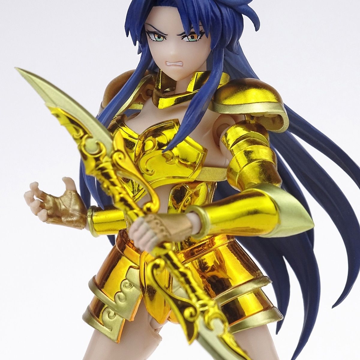 GREATTOYS Saint Cloth Myth EX Aquarius Mii Female Gold Saint Sacred Contract Articulated Figure