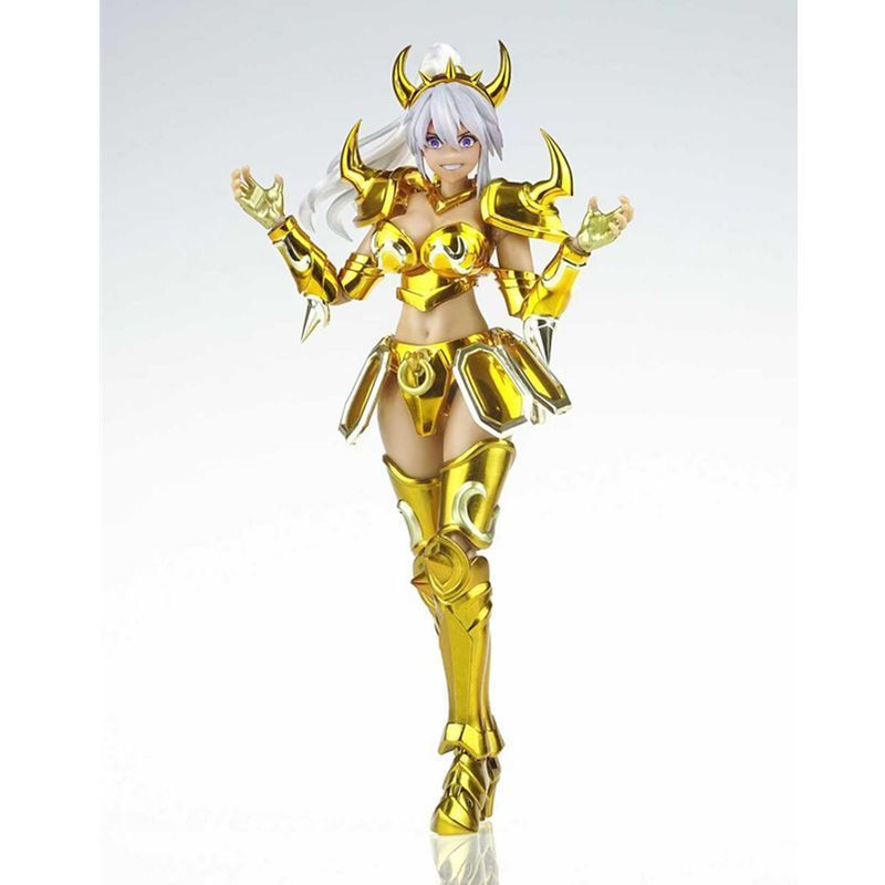 GREATTOYS Saint Cloth Myth EX Taurus Erica Female Gold Saint Sacred Contract Articulated Figure