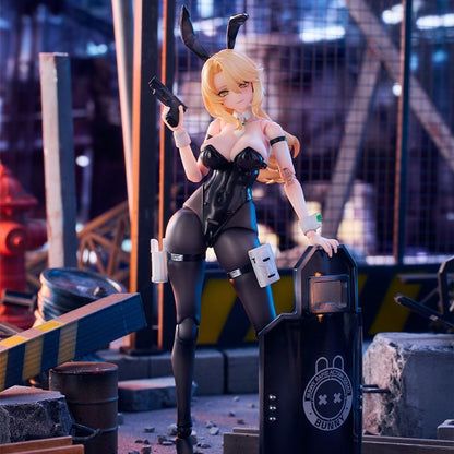 Sushing Bunny Rapid Action Squad Elena Shield Bearer 1/12 Articulated Action Figure with Tactical Weapon Set