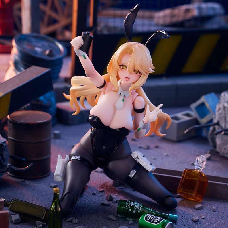 Sushing Bunny Rapid Action Squad Elena Shield Bearer 1/12 Articulated Action Figure with Tactical Weapon Set