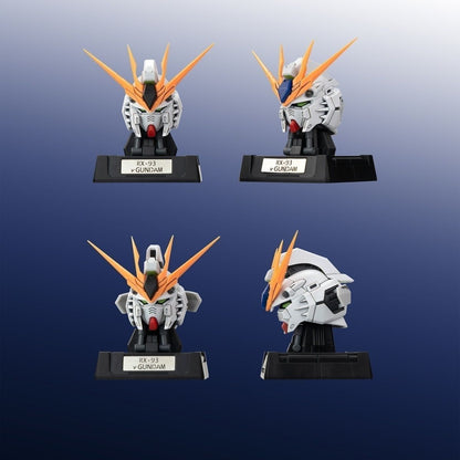 Farm Master Fortune Ox Nu Gundam GK Style 1/100 Snap-Fit Model Kit with Dual-Section Beam Rifle Display Base & SD Head Bonus