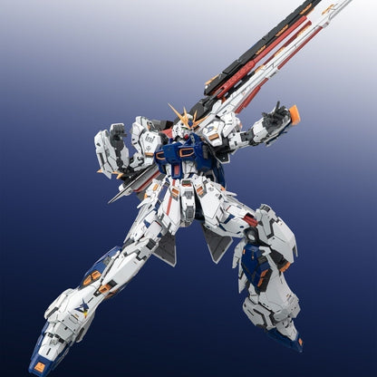 Farm Master Fortune Ox Nu Gundam GK Style 1/100 Snap-Fit Model Kit with Dual-Section Beam Rifle Display Base & SD Head Bonus