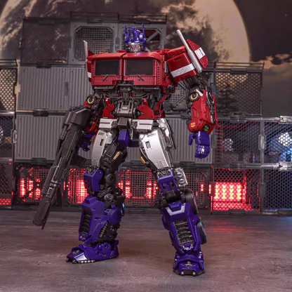 Tianyi DM-01 Bumblebee Movie Optimus Prime Transforming Action Figure Truck to Robot with Rifle & Battle Axe