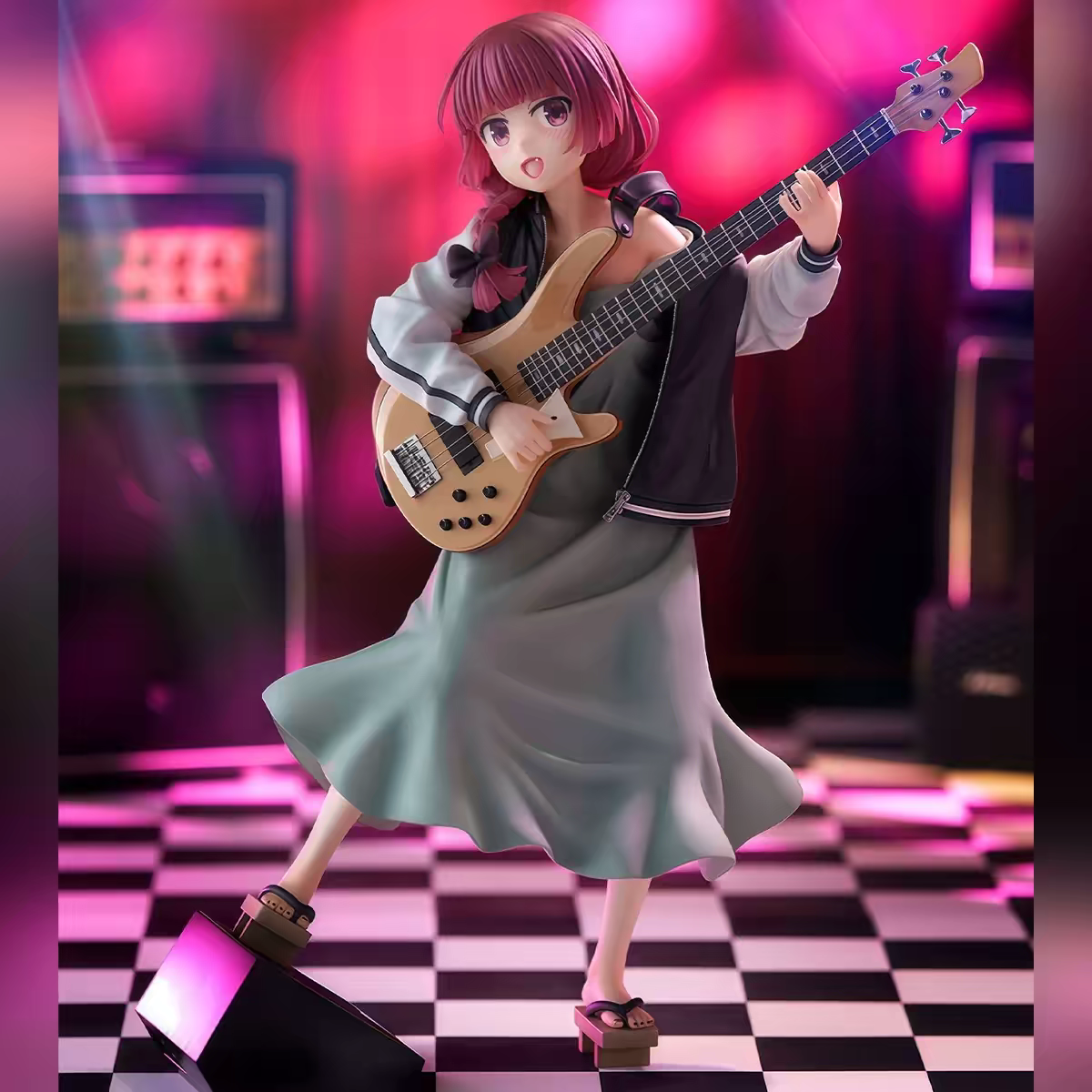 Bocchi the Rock Hiroi Kikuri 1/7 Scale GK Figure Bass Guitar Performance Pose Limited Edition