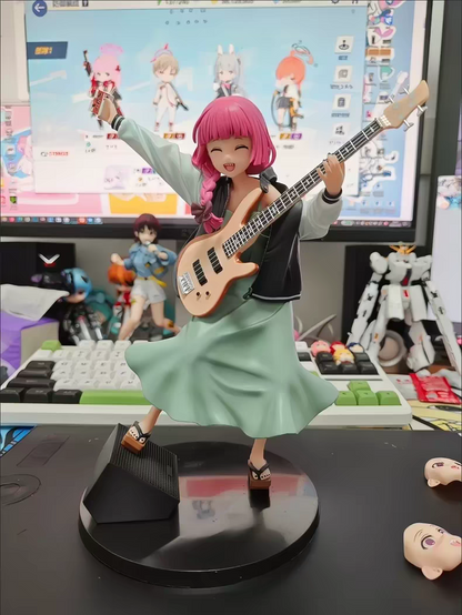 Bocchi the Rock Hiroi Kikuri 1/7 Scale GK Figure Bass Guitar Performance Pose Limited Edition