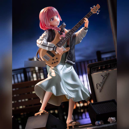Bocchi the Rock Hiroi Kikuri 1/7 Scale GK Figure Bass Guitar Performance Pose Limited Edition