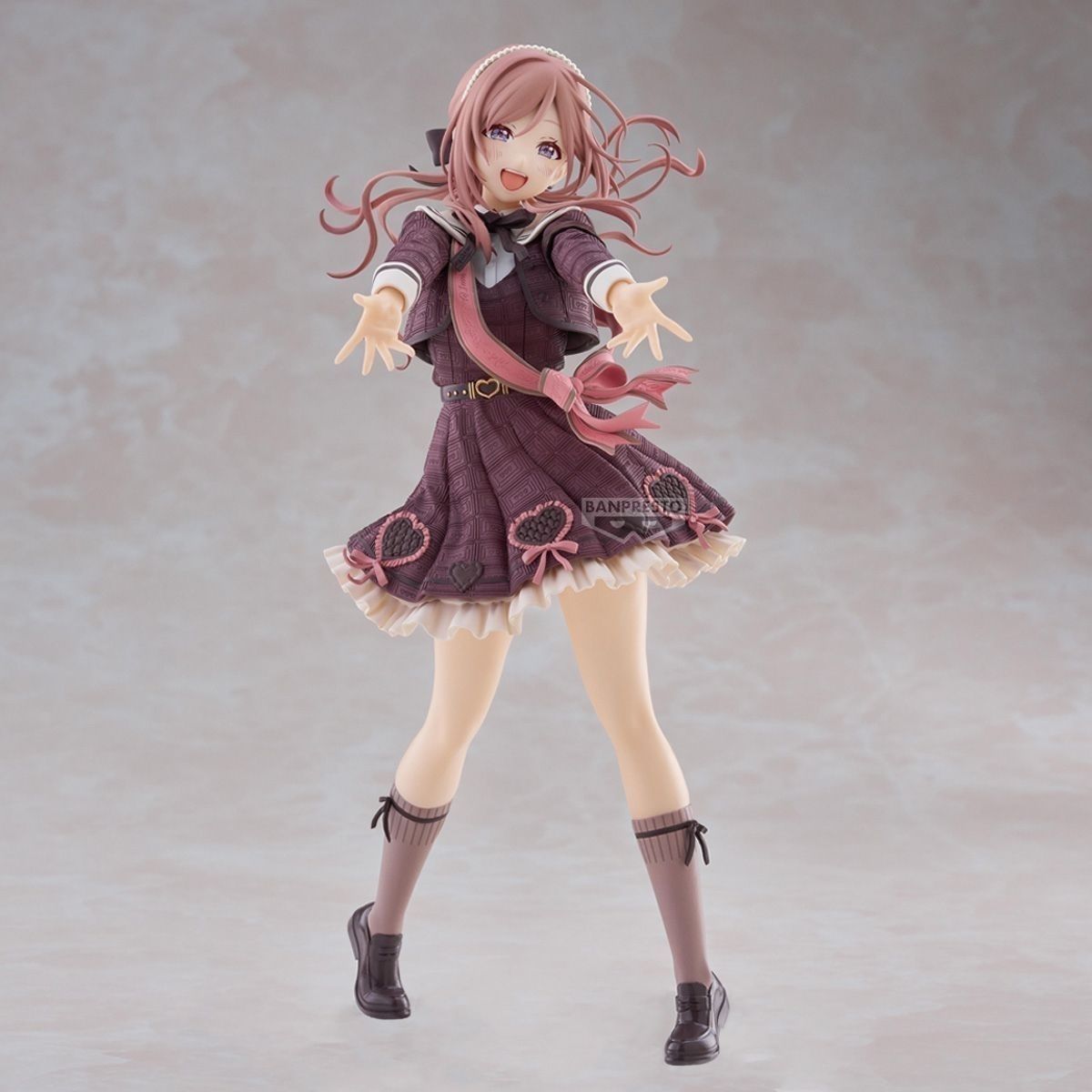 Bandai ESPRESTO Gakuen Idolmaster Sweet Moment Himesaki Ribo Prize Figure Concert Reach Pose Knit Sailor Dress