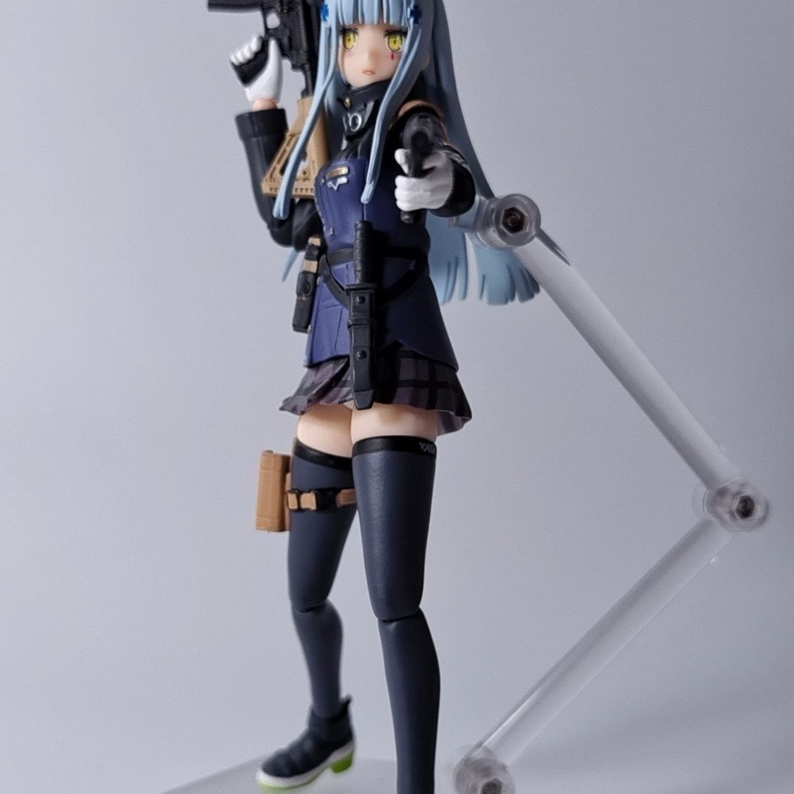 figma 573 Girls Frontline HK416 Tactical Doll Articulated Action Figure with Full Weapons Set