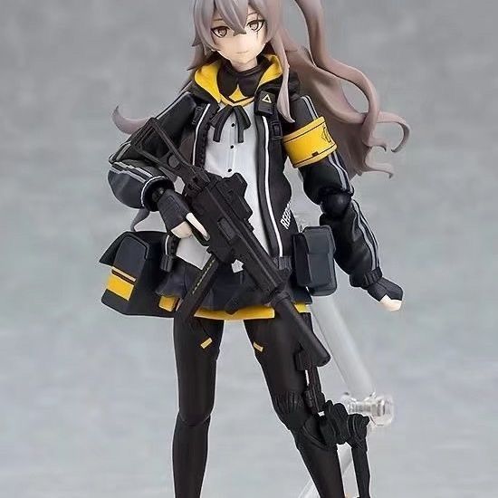 Max Factory figma Girls Frontline UMP45 Tactical Doll Articulated Action Figure with SMG Weapons Set