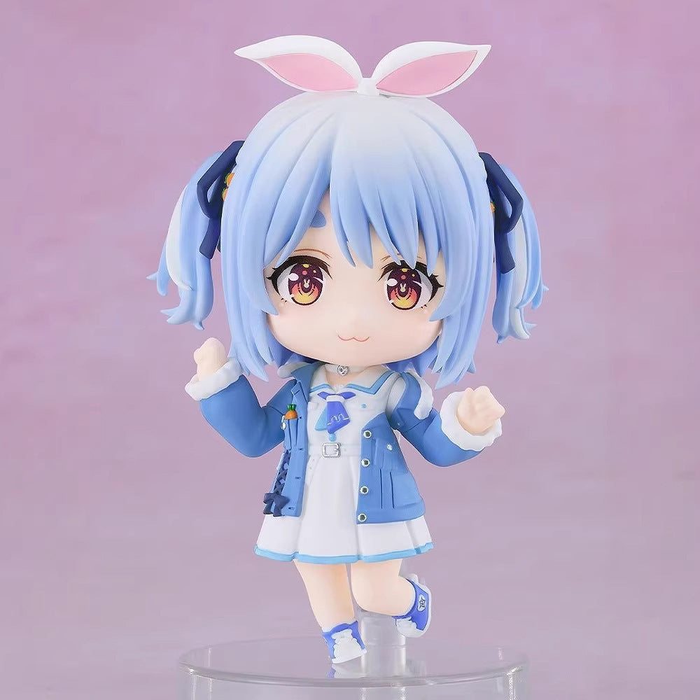 Good Smile Nendoroid 2741 Hololive Usada Pekora Casual Ver Nendoroid Figure with Milk Carton & 3 Face Plates