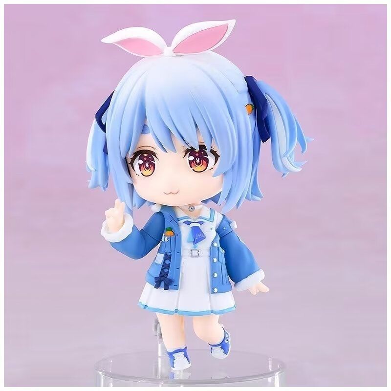 Good Smile Nendoroid 2741 Hololive Usada Pekora Casual Ver Nendoroid Figure with Milk Carton & 3 Face Plates