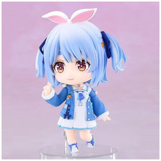Good Smile Nendoroid 2741 Hololive Usada Pekora Casual Ver Nendoroid Figure with Milk Carton & 3 Face Plates