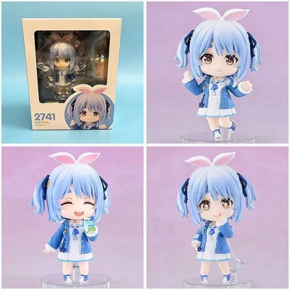 Good Smile Nendoroid 2741 Hololive Usada Pekora Casual Ver Nendoroid Figure with Milk Carton & 3 Face Plates