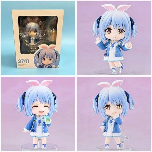 Good Smile Nendoroid 2741 Hololive Usada Pekora Casual Ver Nendoroid Figure with Milk Carton & 3 Face Plates