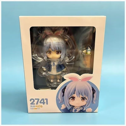 Good Smile Nendoroid 2741 Hololive Usada Pekora Casual Ver Nendoroid Figure with Milk Carton & 3 Face Plates