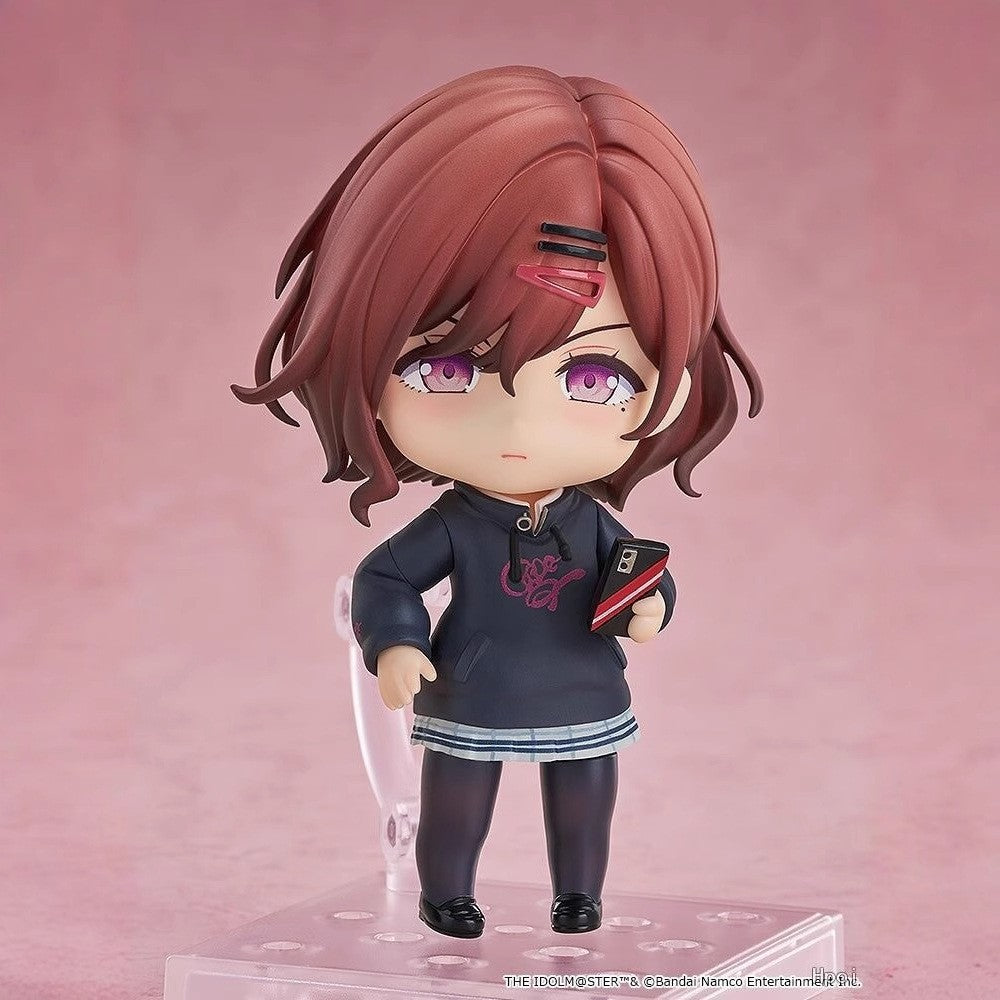 Good Smile Nendoroid 2617 THE IDOLM@STER Shiny Colors Higuchi Madoka Nendoroid Figure with Notebook & Water Bottle