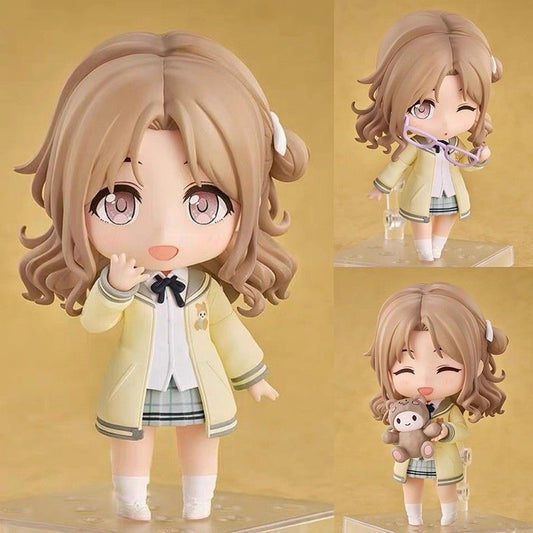 Good Smile Nendoroid 2591 THE IDOLM@STER Shiny Colors Ichikawa Hinana Nendoroid Figure with Bear Plush & Glasses